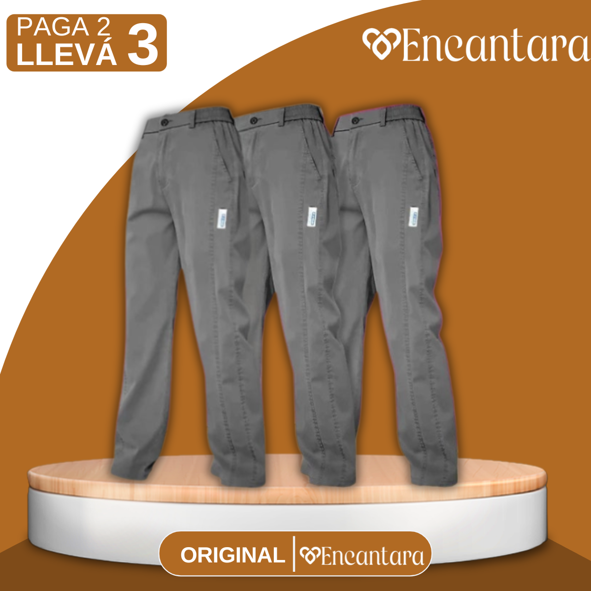 [Paga 2, Llévate 3] Pantalones Aurora de Seda Fría y Poliéster